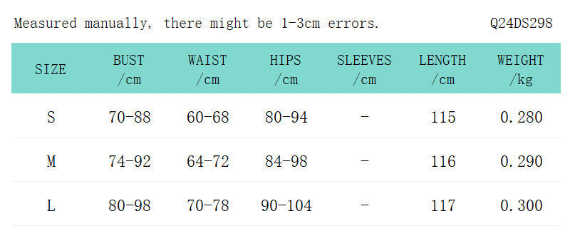 Ladies New Fashion Solid Color Slit Dress