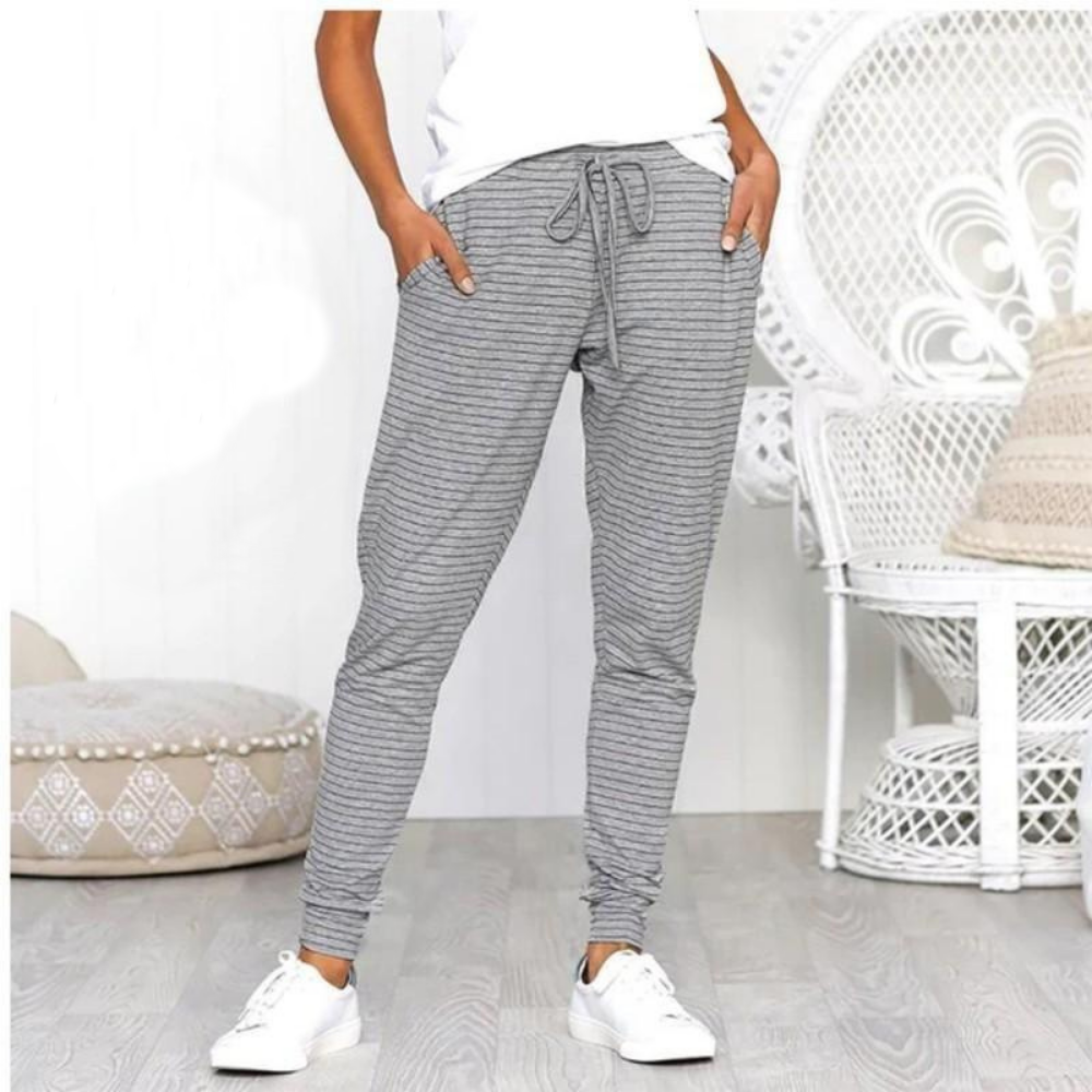 Katrin - Damen Sommerhose Leinen