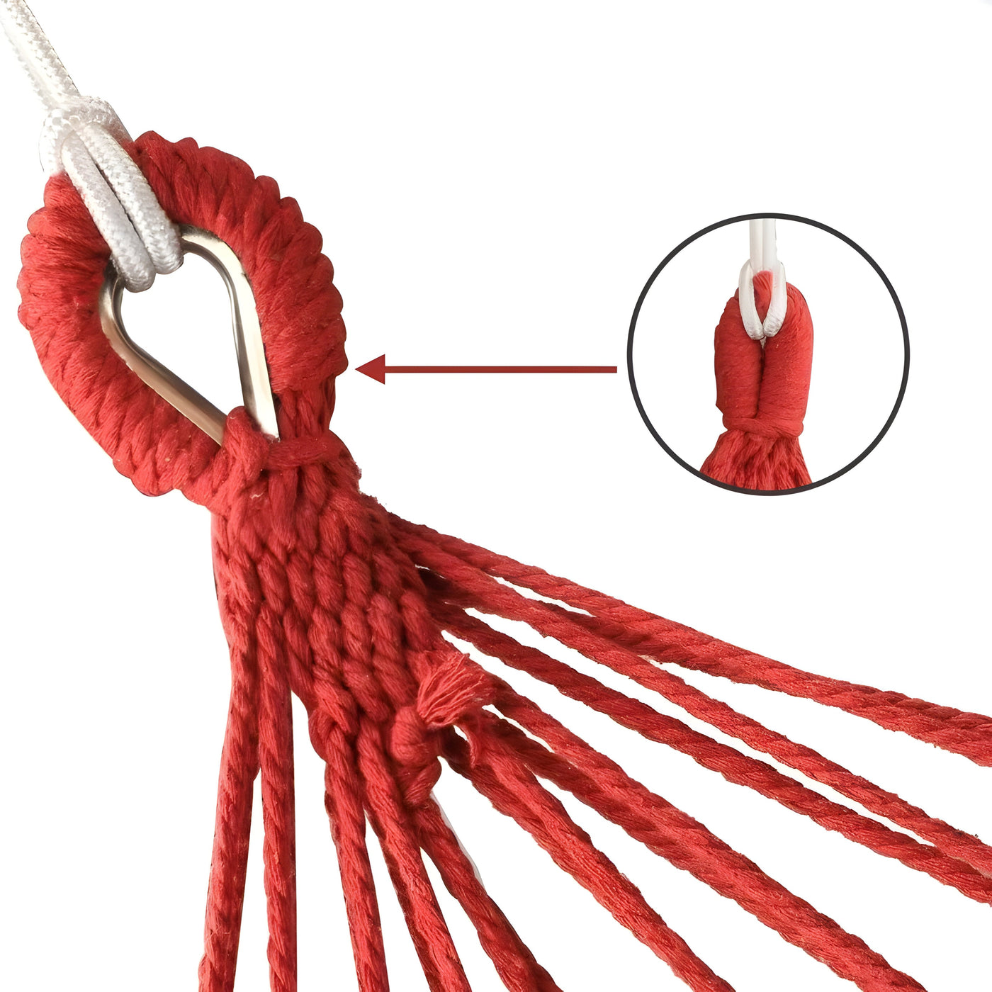 SkyLounge Hängematte - Faltbare Führung Outdoor Hangmatte