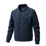 Cole - Winterjacke mit Reißverschluss in Blau