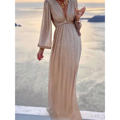 Silvia® | Pailletten-Abendkleid für Damen