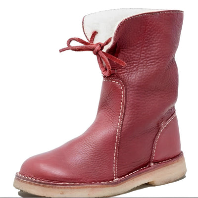 Melugrace - Elegante Retro-Stiefel aus PU
