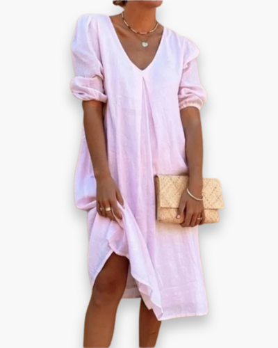 Damen Elegantes Lässiges Midikleid | Sommerkleider