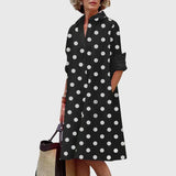 Oshadi - Elegantes Mini Kleid Mit Tasche in Schwarz-Weiß