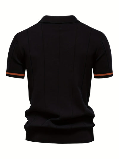 Lukas | Das vielseitige Strickpolo für Männer