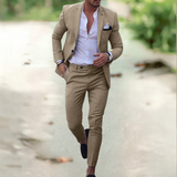 Danilo™ - Eleganter Herren Anzug (Sakko+Hose) in Beige