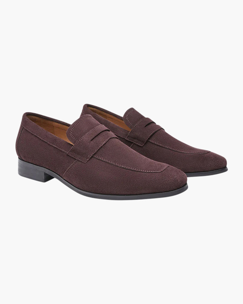 Julian | Old Money Casual Business Wildleder Loafer für Männer