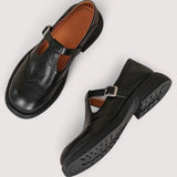 Franziska | Damen Orthopädische Mary Jane Freizeit Schuhe in Schwarz