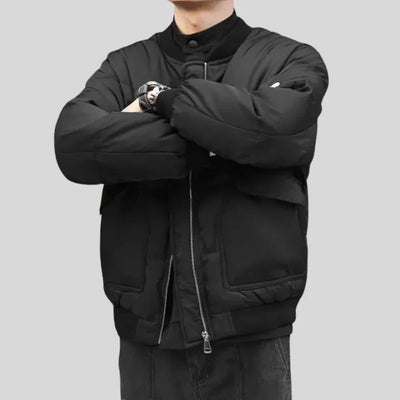 Vincenzo Gesteppte Bomberjacke