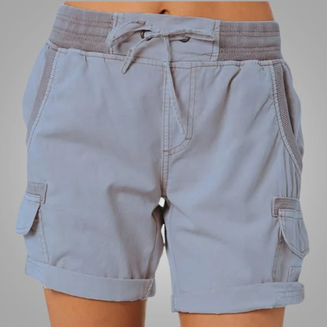 Dorlina – Cargo-Shorts mit elastischem Tunnelzug