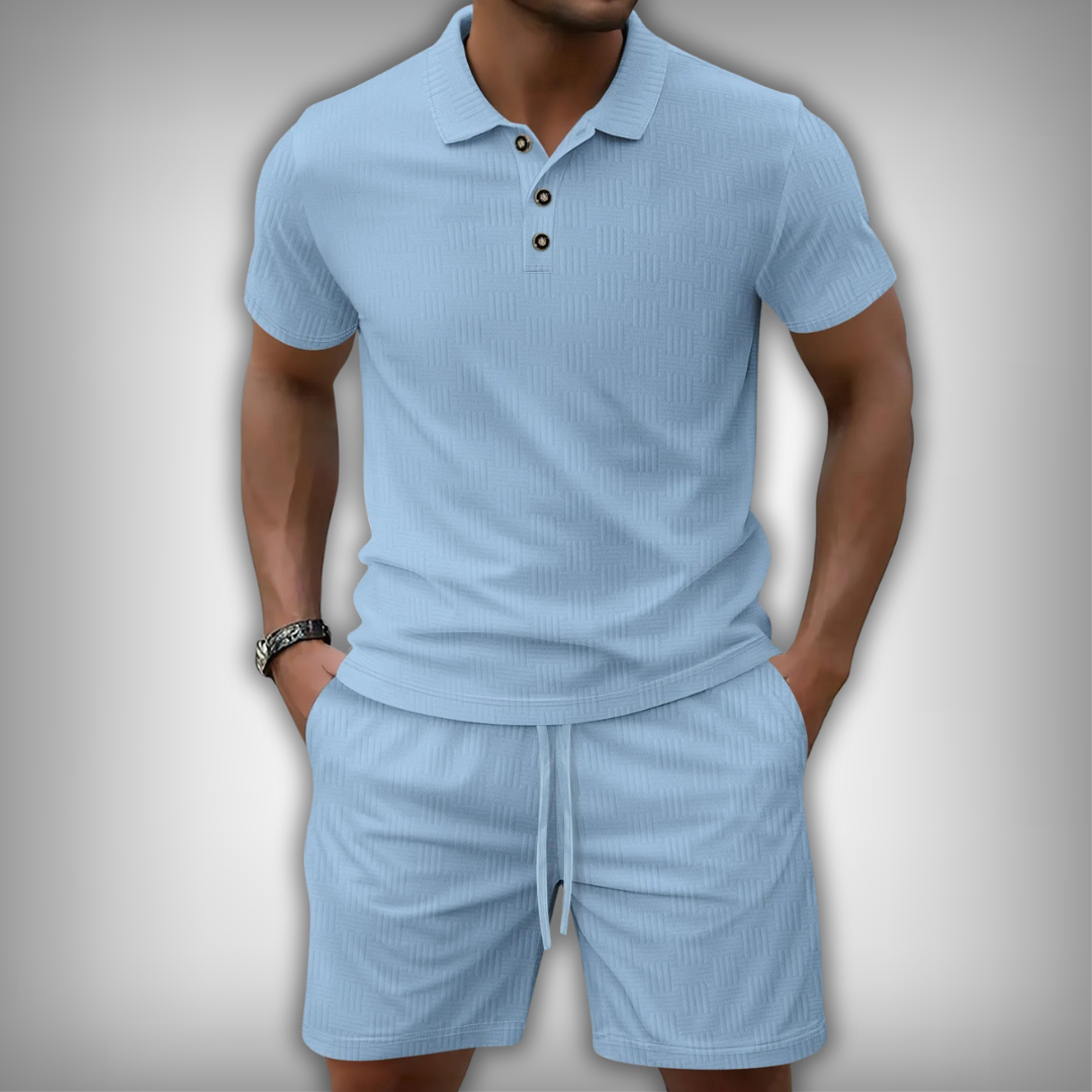 Riviera Sommer Polo Set – 2-teilig