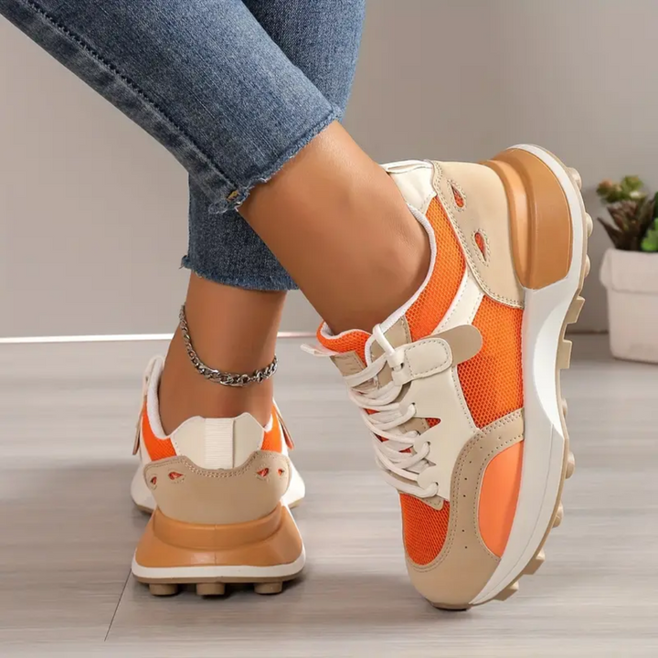 Dolores - Damen Sneaker im Color-Block-Design