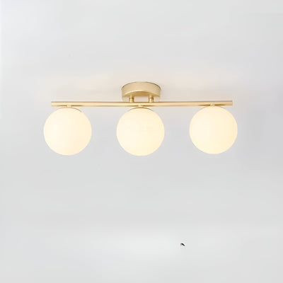 IronCharm Light - Nordische LED-Glas-Deckenleuchte