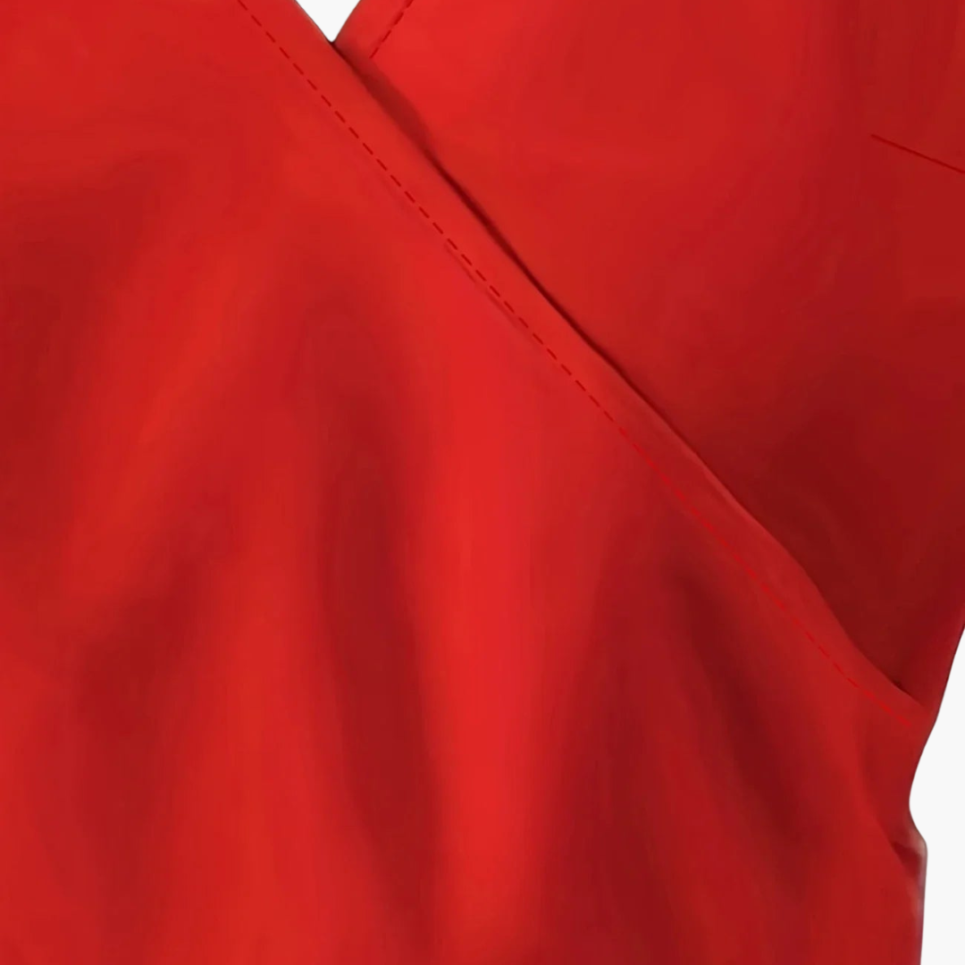 Susanne | Elegantes ärmelloses Wickel-Top