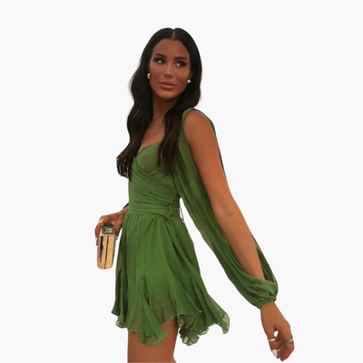 Hanna | Mini-Kleid mit Ballonärmeln