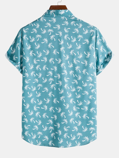 Shirt mit Kokosnussbaum-Aufdruck