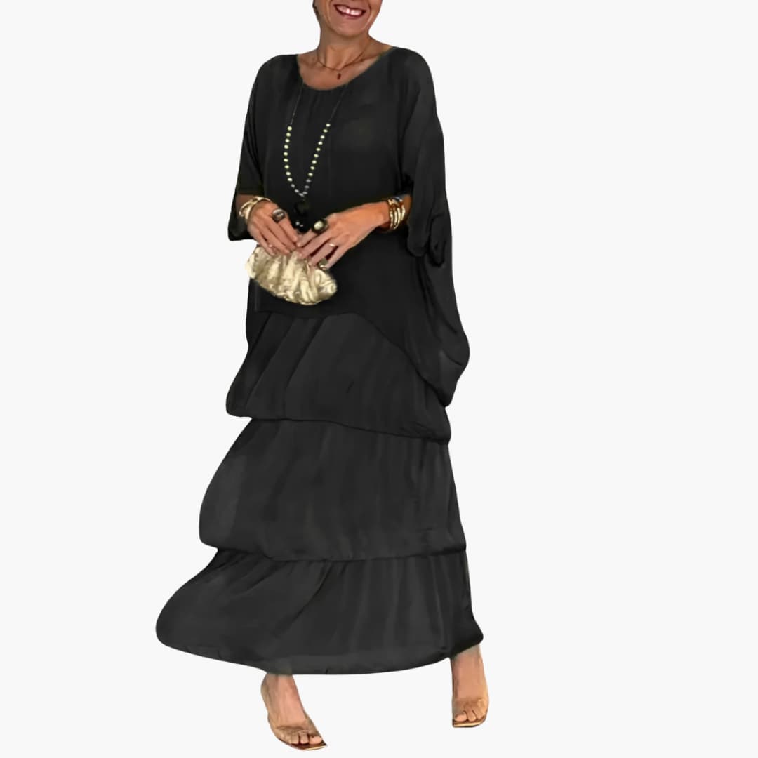 Gisela | Elegantes langes Kleid