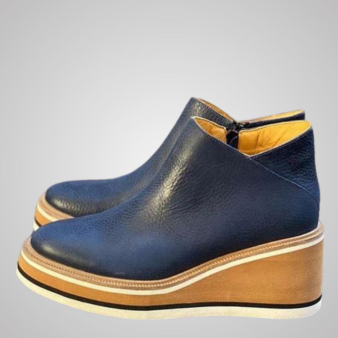 Deborah™ | Premium Sandale mit Keilabsatz