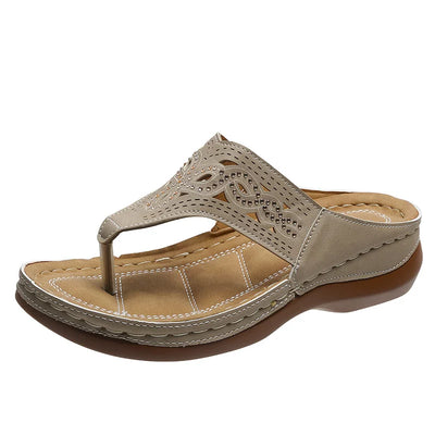 Kesia - Pantoffeln mit Strass