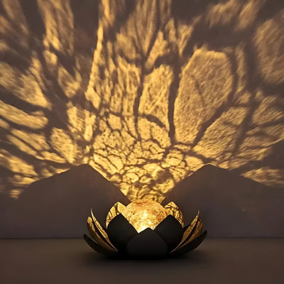 GlowPetal - Solar LED Lotusblumenleuchte