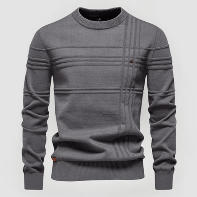 DAREK - STRICKPULLOVER MIT RUNDAUSSCHNITT