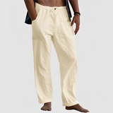 Jovan - Bequeme Sommerhose für Herren mit Kordelzug in Beige