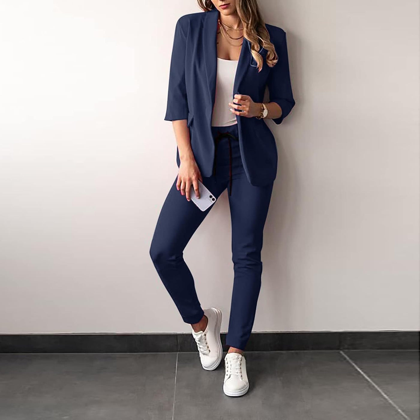 Kristal - Eleganter Blazer- und Hosenanzug für Damen