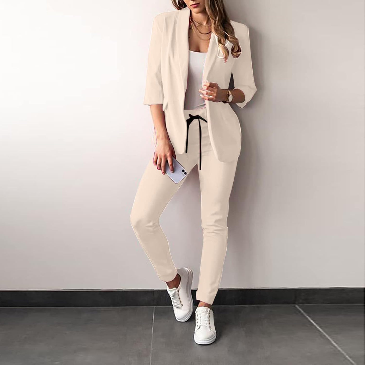 Kristal - Eleganter Blazer- und Hosenanzug für Damen