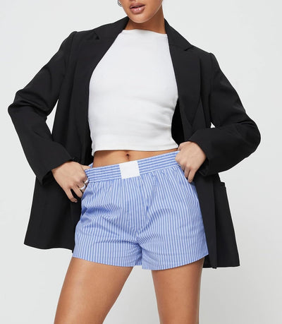 Lori - Gestreifte Shorts für Damen