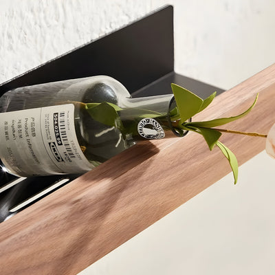 LuxeWood Regal - Hölzernes Badezimmer-Organisationsregal