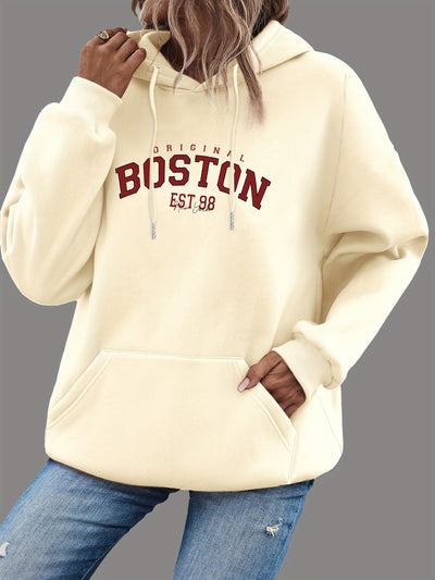 Bostonia™ – Ikonischer College Hoodie