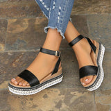 Vadeni-Orthopädische Sandalen für Frauen in Schwarz