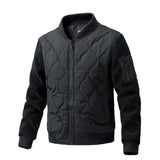 Cole - Winterjacke mit Reißverschluss in Schwarz