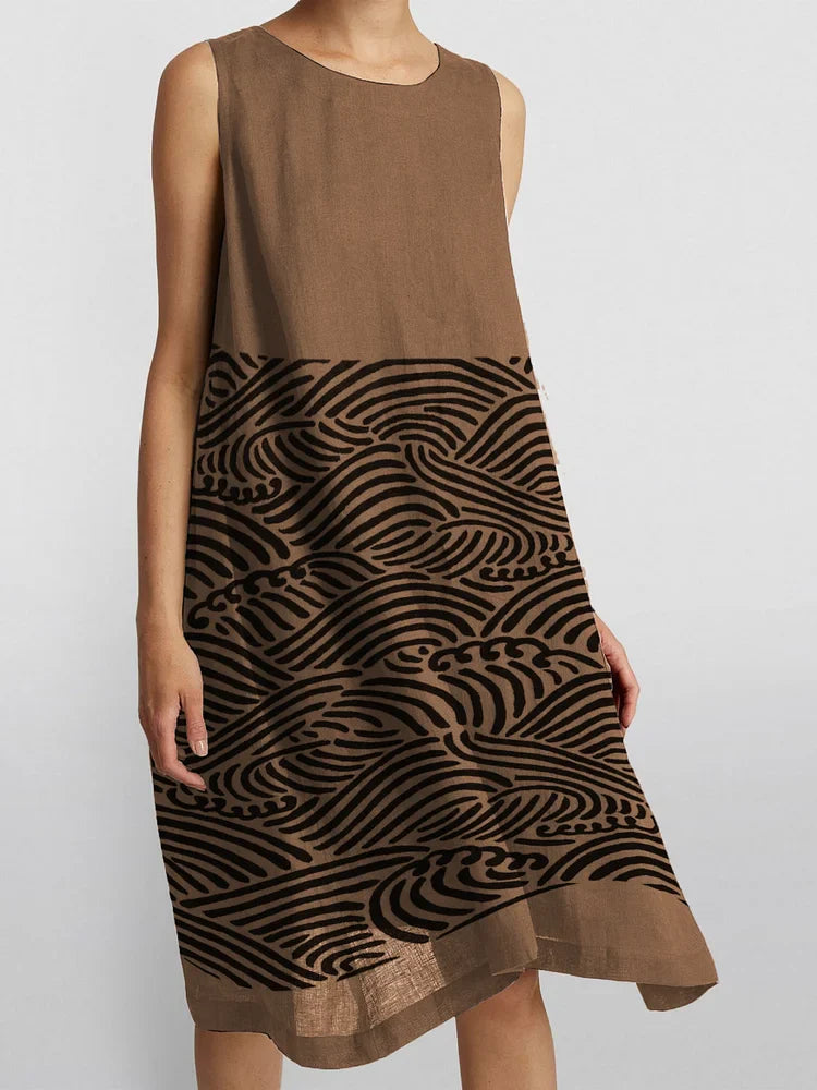 Isabel | Ärmelloses Midi-Kleid