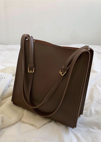 Halbmond Damen Schultertasche – Vegan Leder & Geräumig