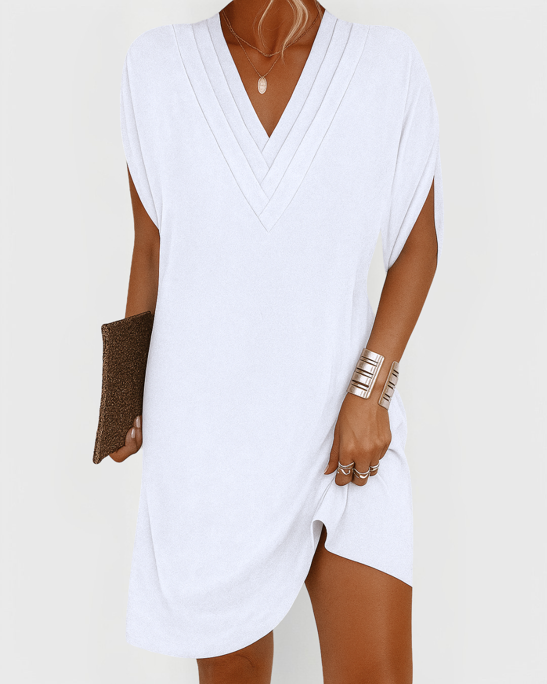 Rachel | V-Neck Casual Dress