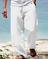 Theo - Hose Herren - für sonnige Outdoor-Spaziergänge in Weiß