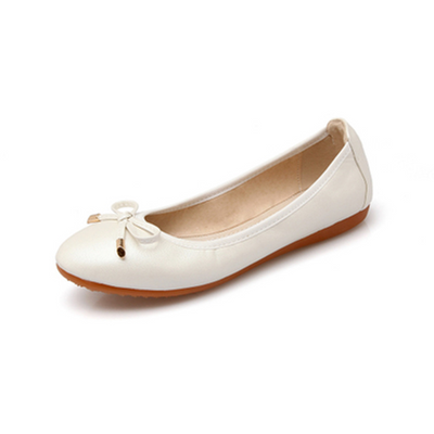 Melyssa - flache Damenschuhe mit Schleife