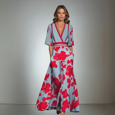 Lizzy - Elegantes Kleid mit Blumenmuster!