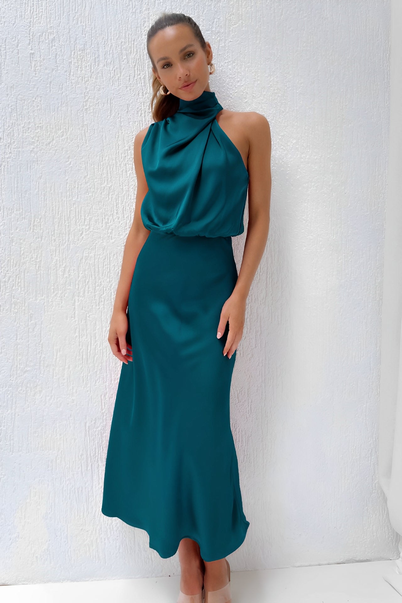 Marley - Elegantes Abendkleid aus Satin für Damen
