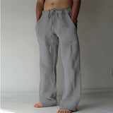 Daxter | Herren Stilvoll Sommerhose | Leicht in Grau