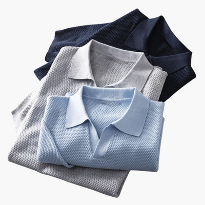 Klassisches Poloshirt für Herren - Kurzarm Basic Look