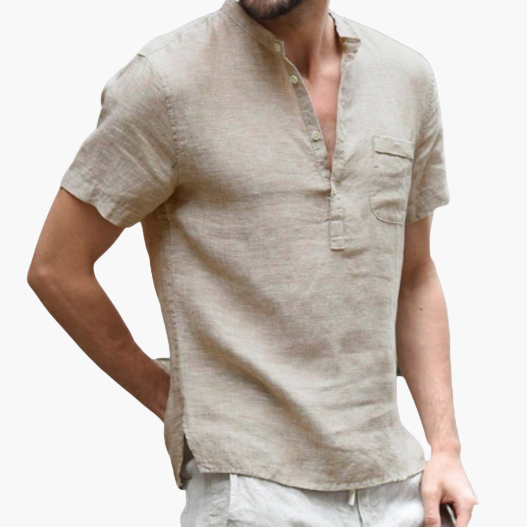 Ralf | Herrenhemd mit Stehkragen