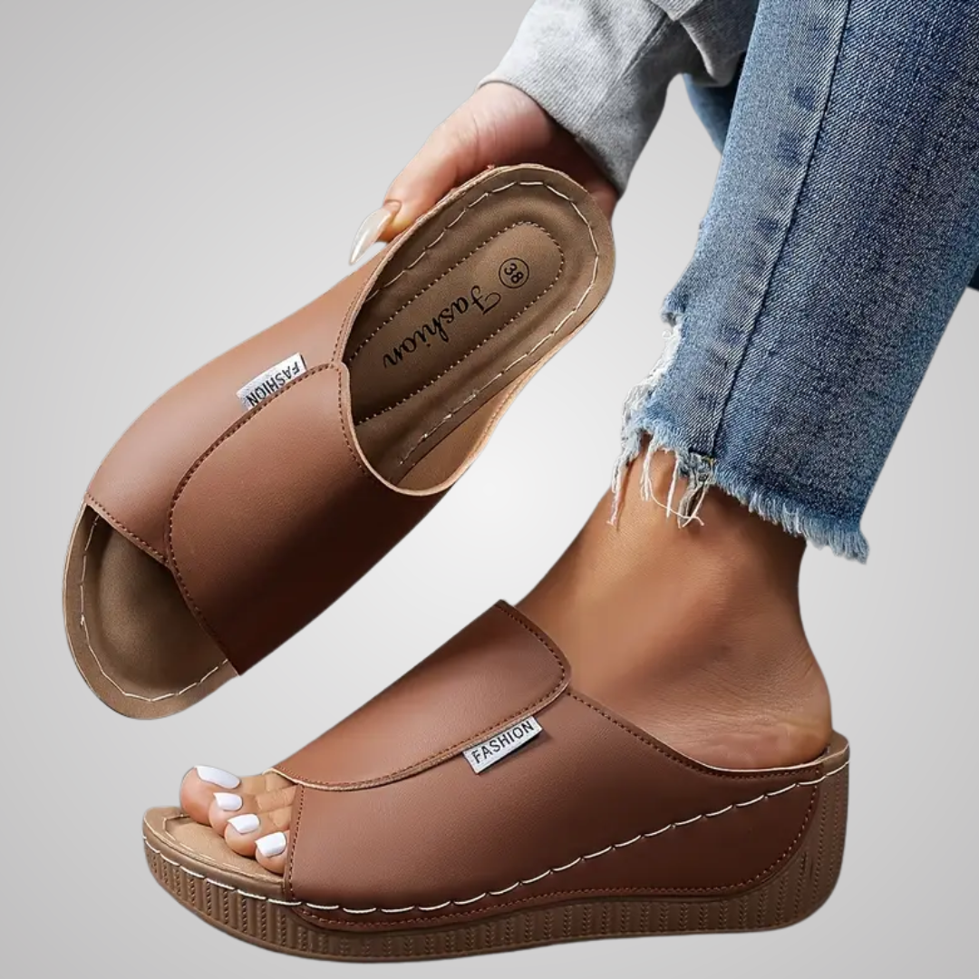 Elena™ | Fashion Keilabsatzsandale Premium