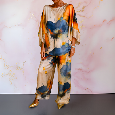 Moniek™ | Satin Zweiteiliges Damen-Set