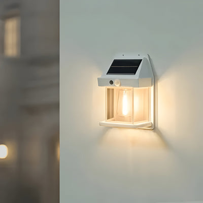 LumiGuard Lampe - Solar-Bewegungsmelder Wasserdichte Außenlampe