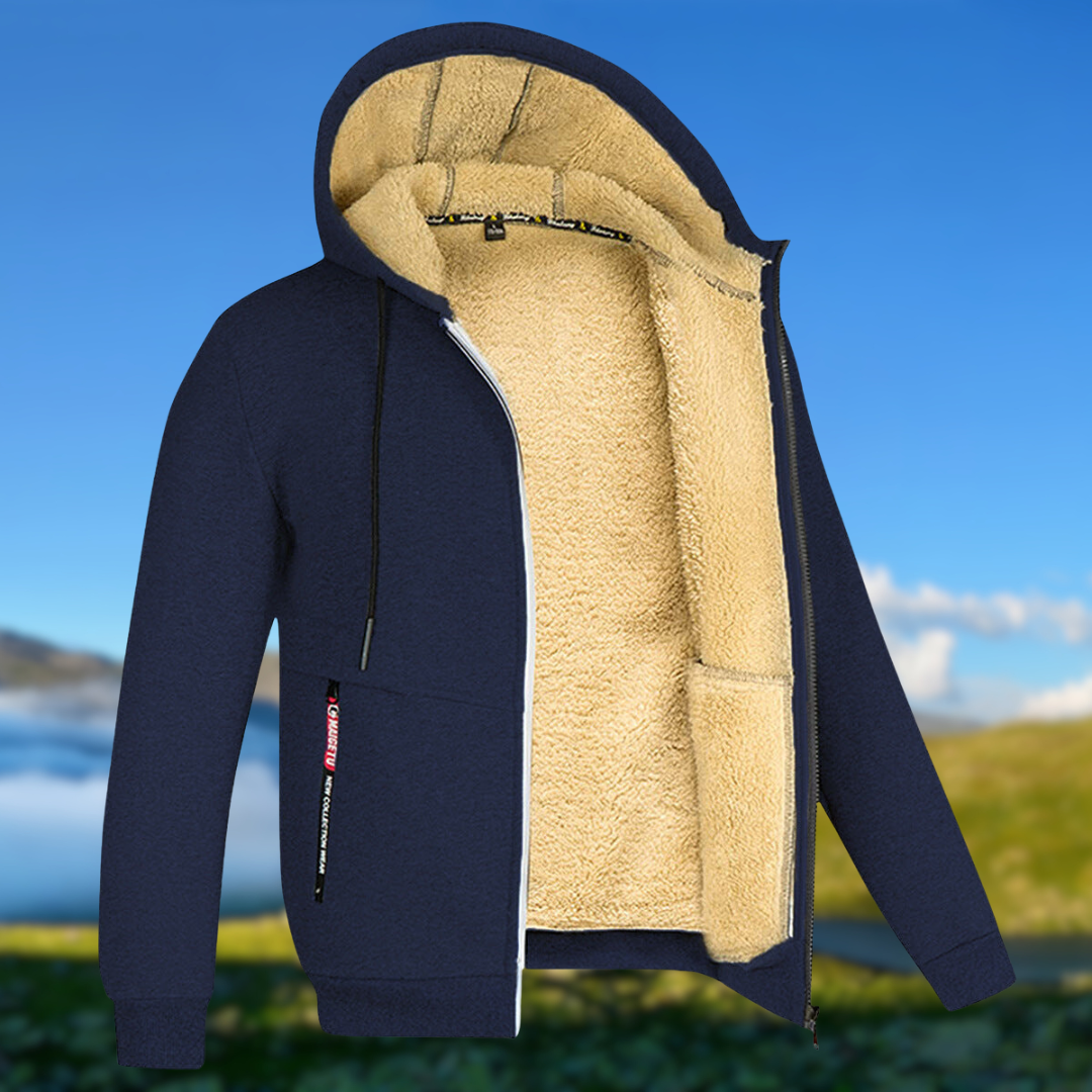 Patrick - Herren Kapuzenjacke Schwarz