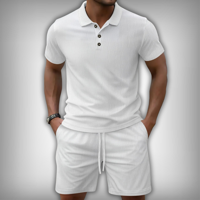 Riviera Sommer Polo Set – 2-teilig