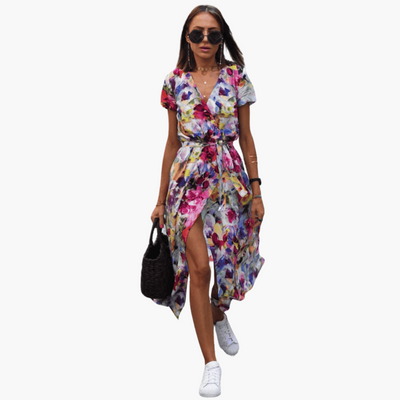 Pauline | Elegantes Wickelkleid