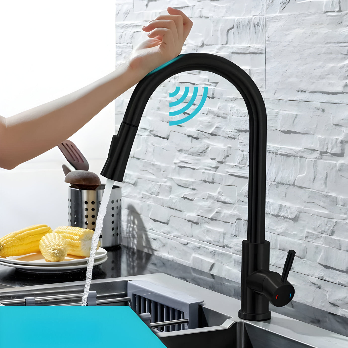 SmartSpout Wasserhahn – Intelligenter Touch-Küchenarmatur
